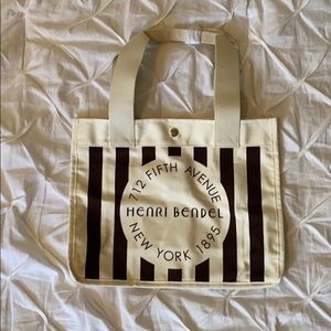 HENRI BENDEL CANVAS TOTE NEW
